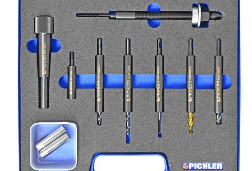 GLOW PLUG DRILLING OUT KIT BOXER FOR M10X1, SUBARU BOXER 2.0L EJ20 - 1