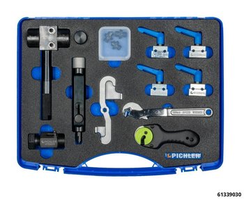 61339030: BRAKE PIPE FLARING TOOL - 4.75MM (COPPER, CUPRO-NICKEL & STEEL) WITH SHAPE REPLICATING CLAMPS