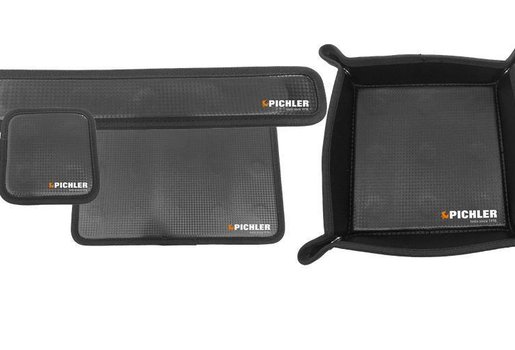 NEODYMIUM MAGNETIC TRAY SET 4-PIECE WORKSHOP SET - 1
