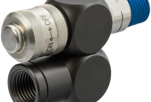 360° SWIVEL AIR TOOL CONNECTOR WITH BUILT-IN PRESSURE REGULATOR - 1