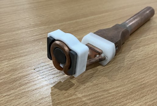 HEAT INDUCTOR 90° STANDARD SIZE INDUCTOR HEAD - 1