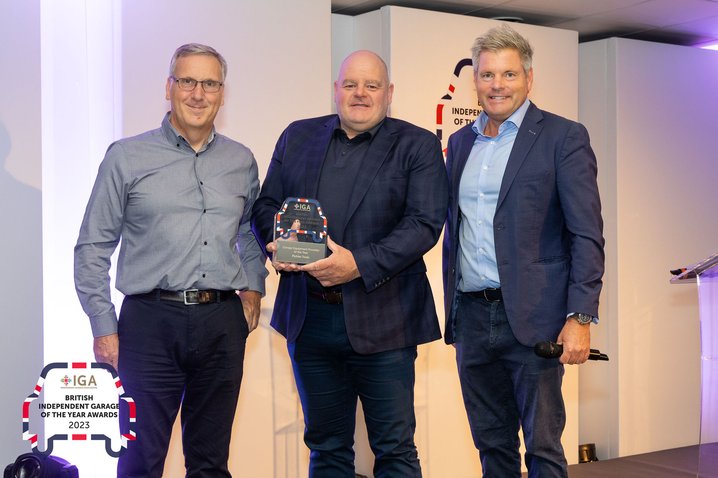 Julian Woods (GEA), Steve Prince and Mark Durden-Smith