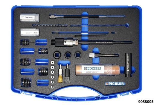 INJECTOR SHAFT CLEANING & SEAT CUTTING SET MODULES 1 & 2 - 1