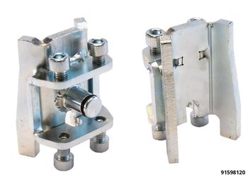 91598120: TOP MOUNT JAW SET FOR HYDRAULIC SPRING COMPRESSOR (PAIR)