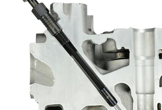 UNIVERSAL GLOW PLUG COMPRESSION TEST KIT M8X1 M9X1 M10X1 M10X1.25 WITH GAUGE - 2