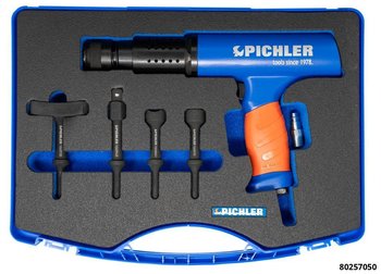 80257050: HIGH OUTPUT PNEUMATIC VIBRATION HAMMER SET WITH 4 ATTACHMENTS